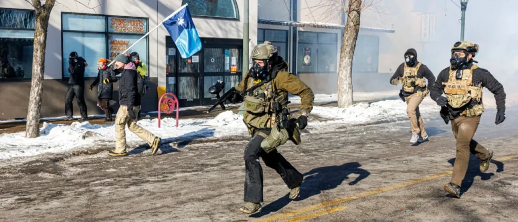 Mother's Emotional Tale of Being Tear-Gassed with Her Children at Protest Begins to Unfold