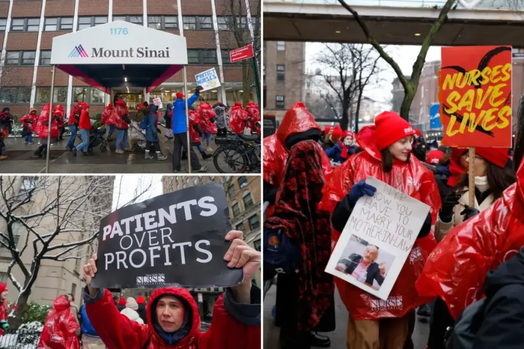 Mount Sinai hospital dismisses allegations that patients died amid the large NYC nurses' strike.