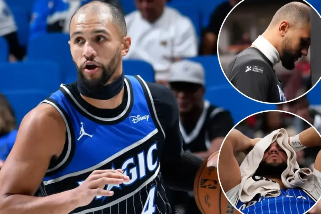 NBA prohibits Magic guard Jalen Suggs from wearing headband around his neck