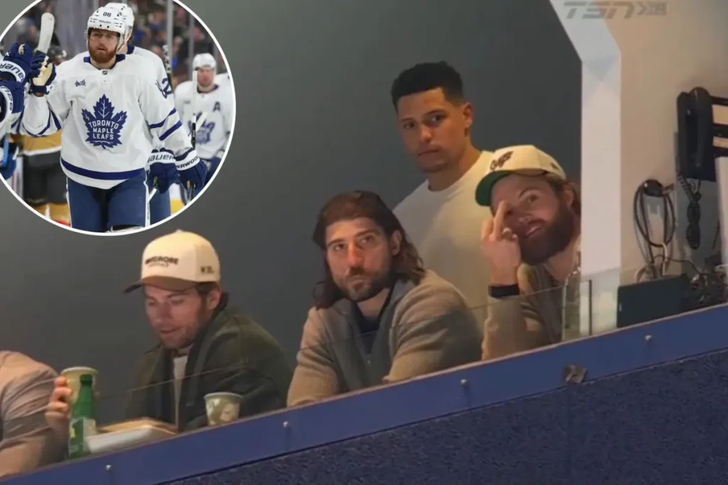 NHL penalizes William Nylander $5,000 for showing the middle finger at the camera