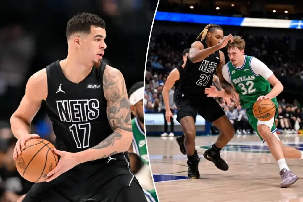 Nets' ineffective offense falls short against Cooper Flagg and the Mavericks in their fourth consecutive defeat