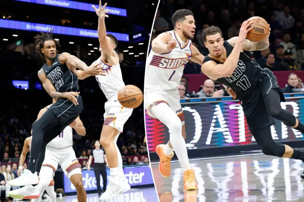 Nets' weak defense proves too challenging to handle in defeat to Suns