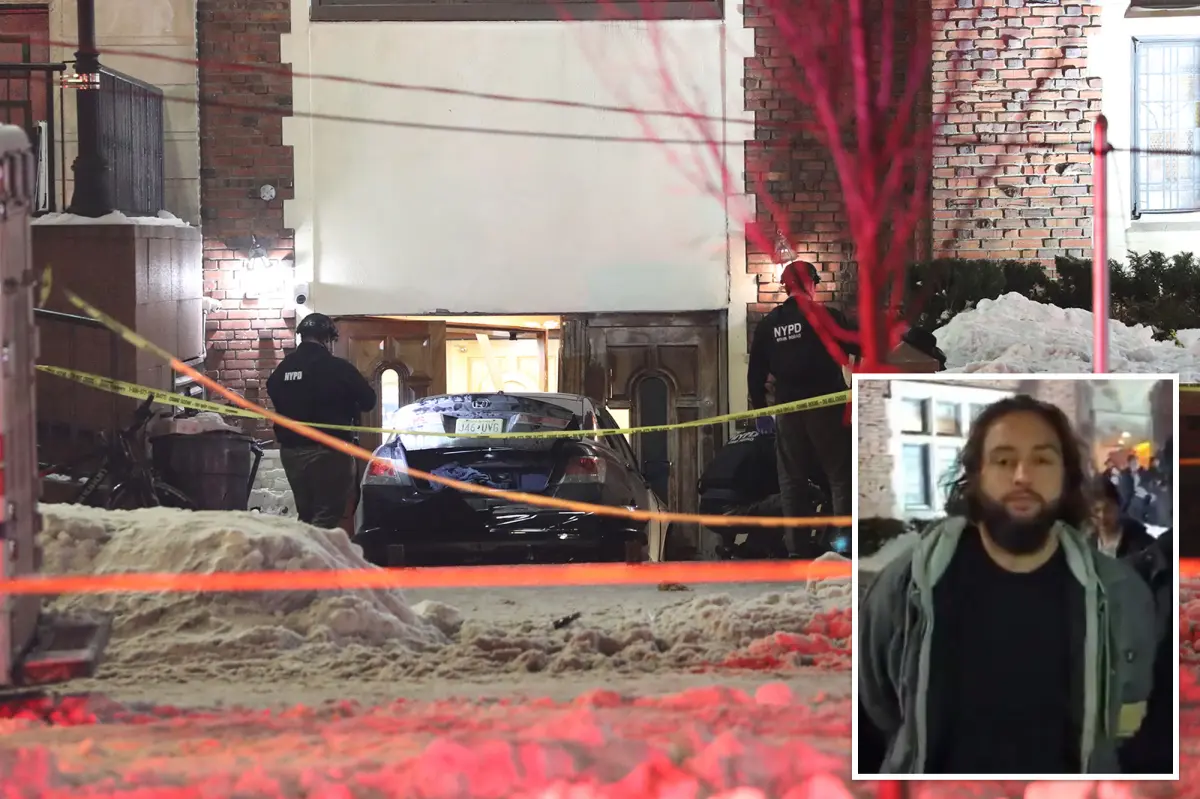 New Jersey man charged with a hate crime for crashing into a New York City synagogue