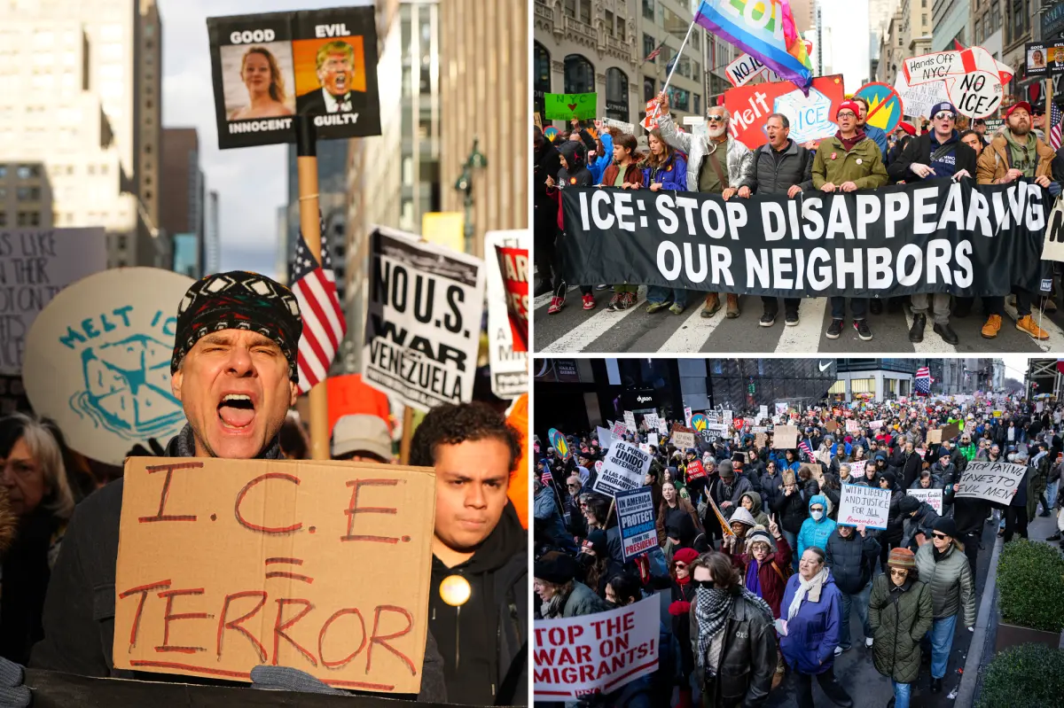 New York City protest against ICE attracts 2,000 amid ongoing unrest following the shooting death of Renee Nicole Good