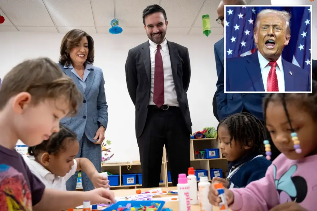 New York files lawsuit against Trump administration over $10 billion in withheld childcare funds for blue states