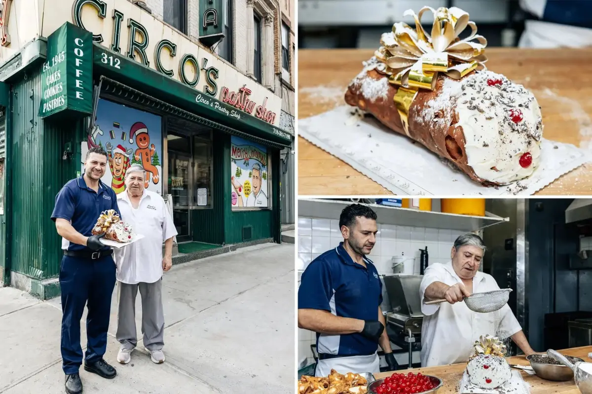 New York shop sells giant cannolis 'as big as a teacup poodle'