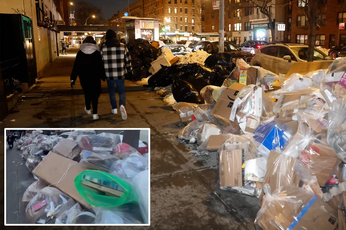New Yorkers upset about garbage pileup days after snowstorm