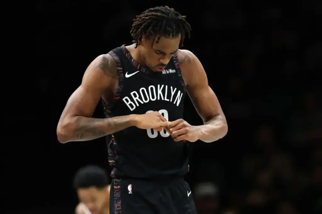 Nic Claxton of the Nets will have an MRI after injuring his pinky.