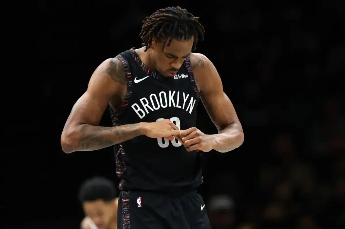 Nic Claxton of the Nets will have an MRI after injuring his pinky.