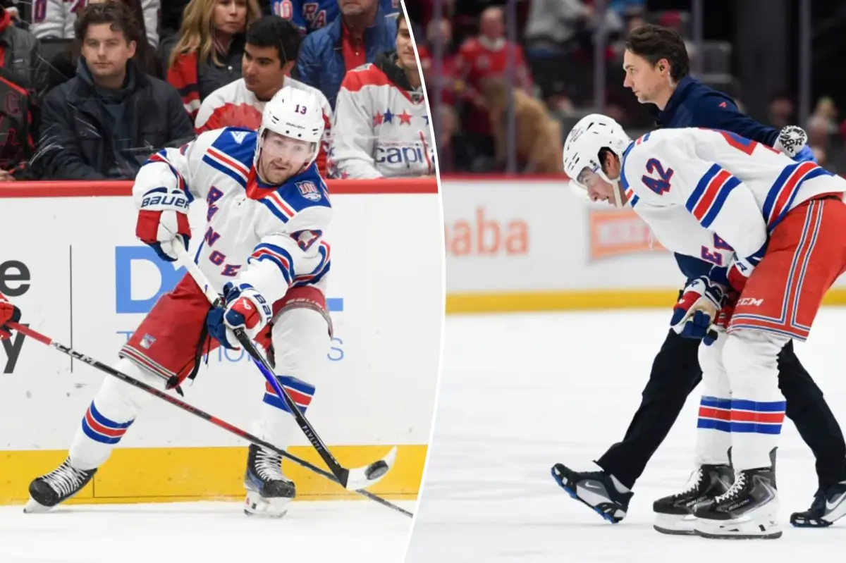 Noah Laba sidelined week-to-week as Rangers face injury issues