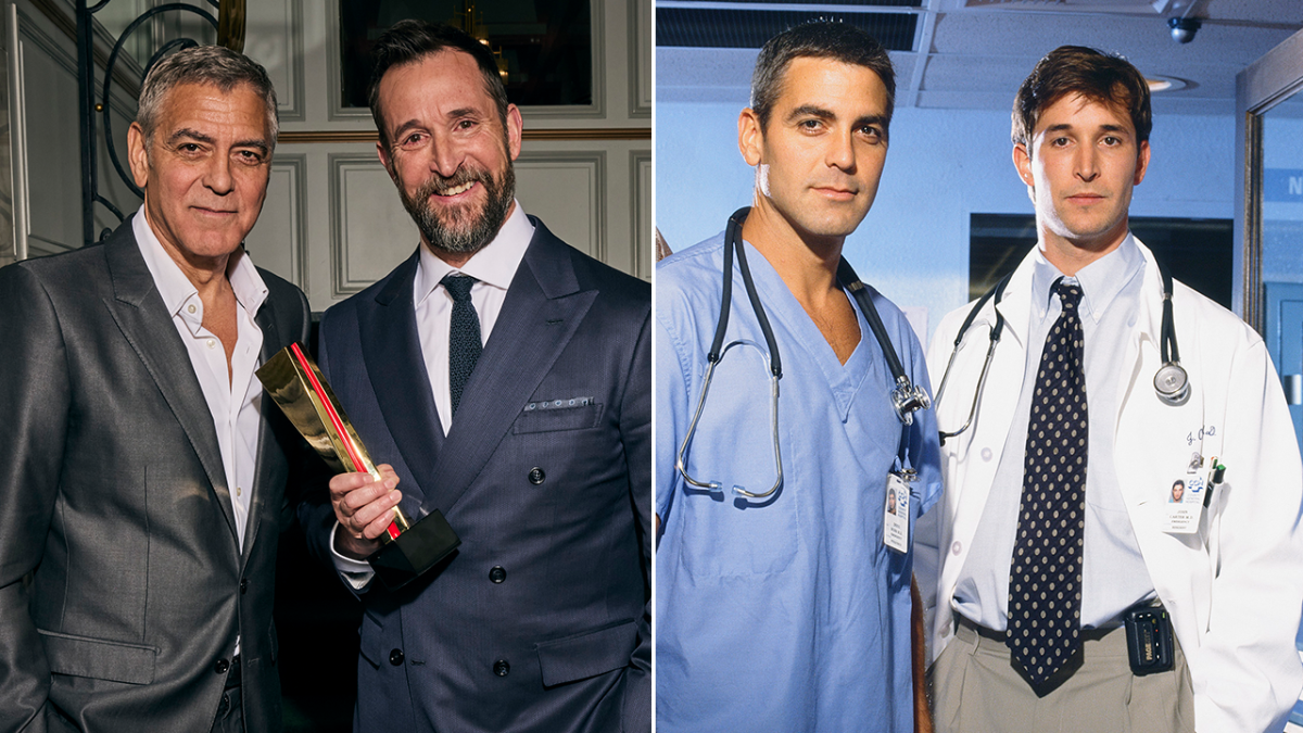 Noah Wyle acknowledges George Clooney as a mentor from their time on 'ER' to 'The Pitt'