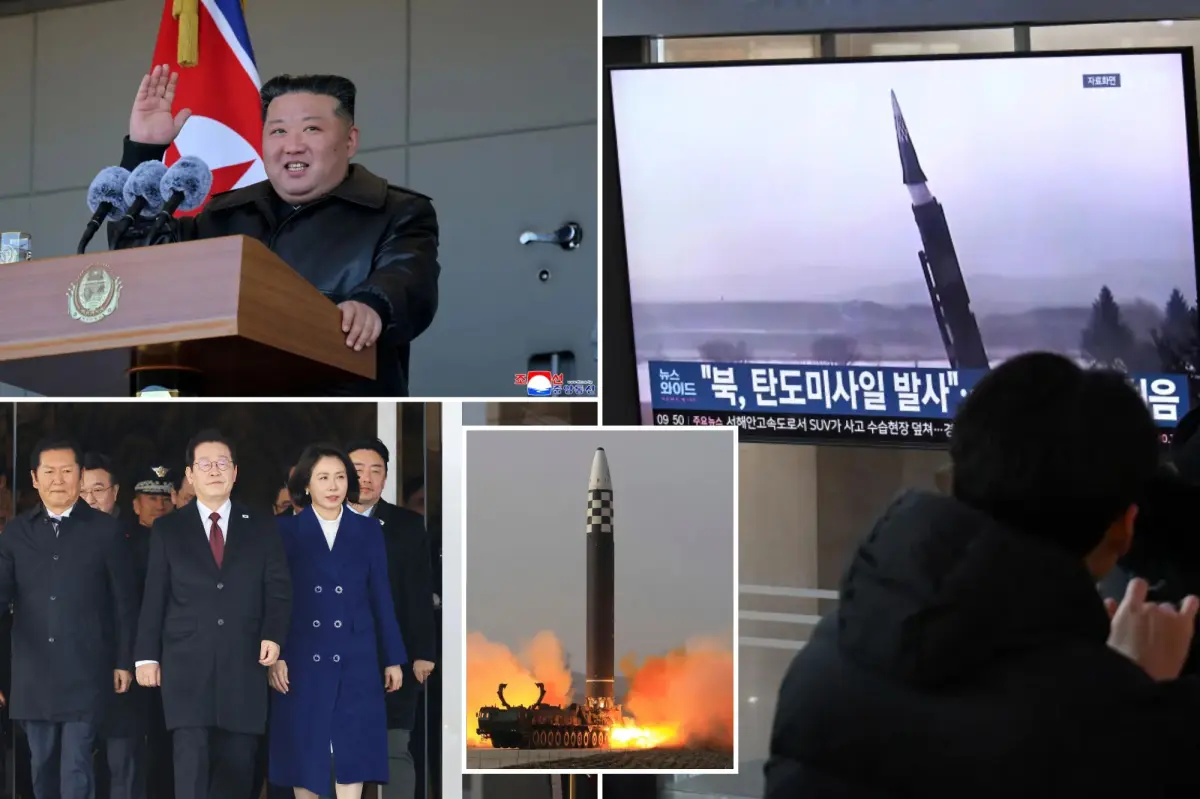 North Korea fires ballistic missiles into the sea before the visit of South Korean President Lee Jae Myung to China