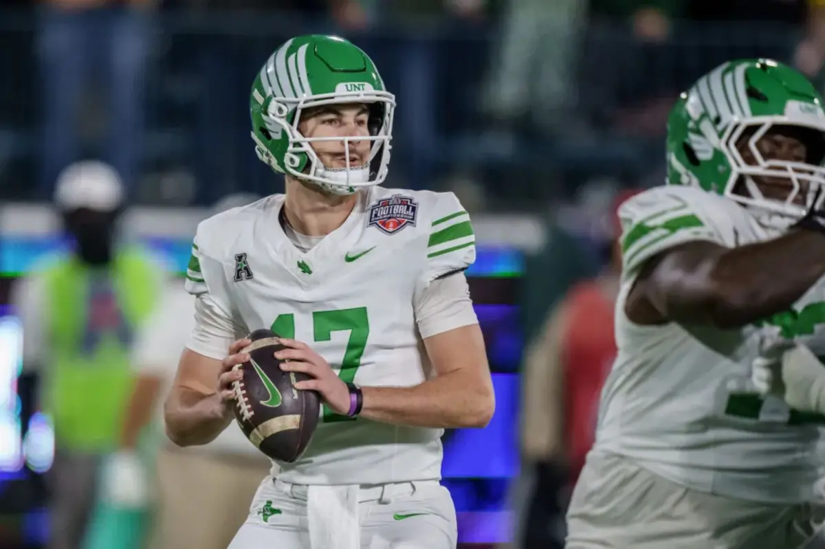 North Texas quarterback Drew Mestemaker moves to Oklahoma State in a significant transfer.