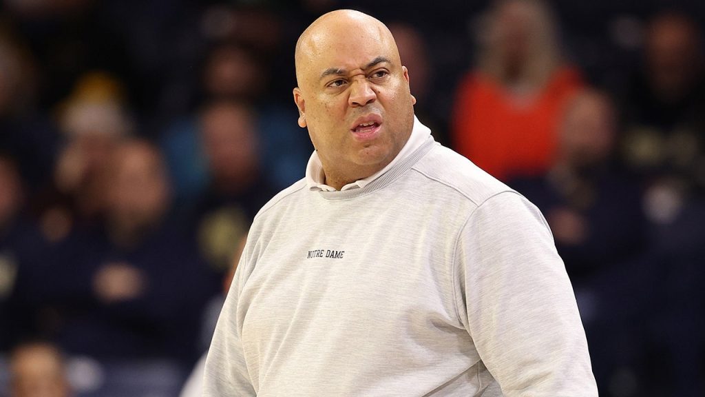 Notre Dame player confronts official, restrained during chaotic incident