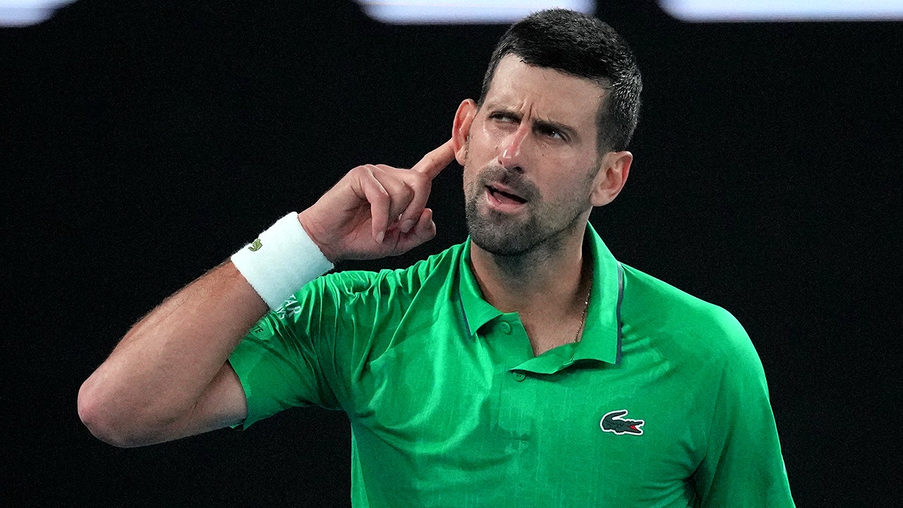 Novak Djokovic addresses reporter about 'pursuing' opponents at Australian Open