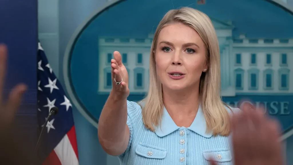 Nurse in Florida has license suspended for making threats against press secretary Karoline Leavitt.