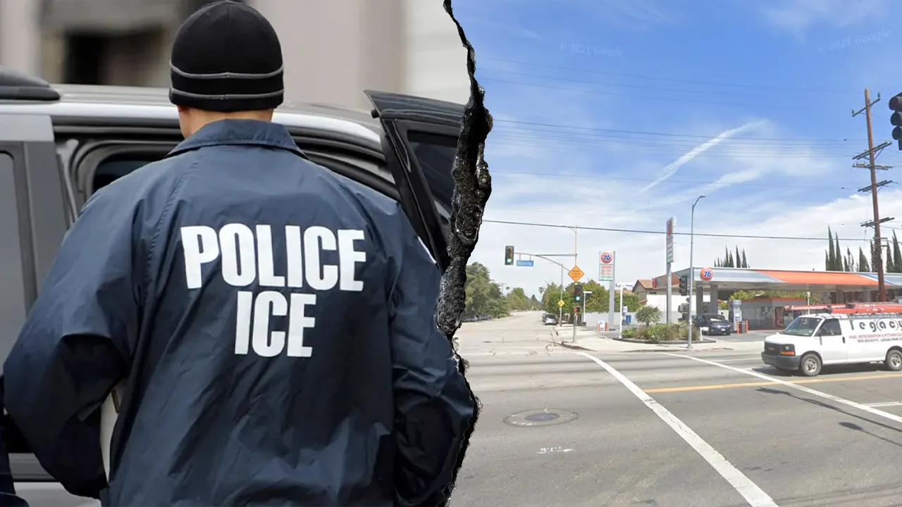 Off-duty ICE agent intervenes, shooting man who was firing a rifle at LA complex, according to DHS.