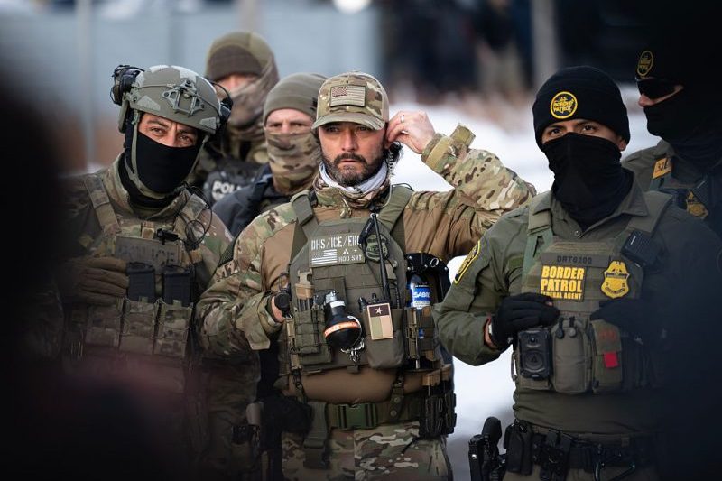 Officers detain restaurant employees shortly after dining there