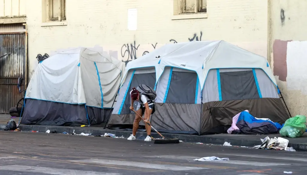 Officials warn of a harmful bacterial infection found at a homeless camp