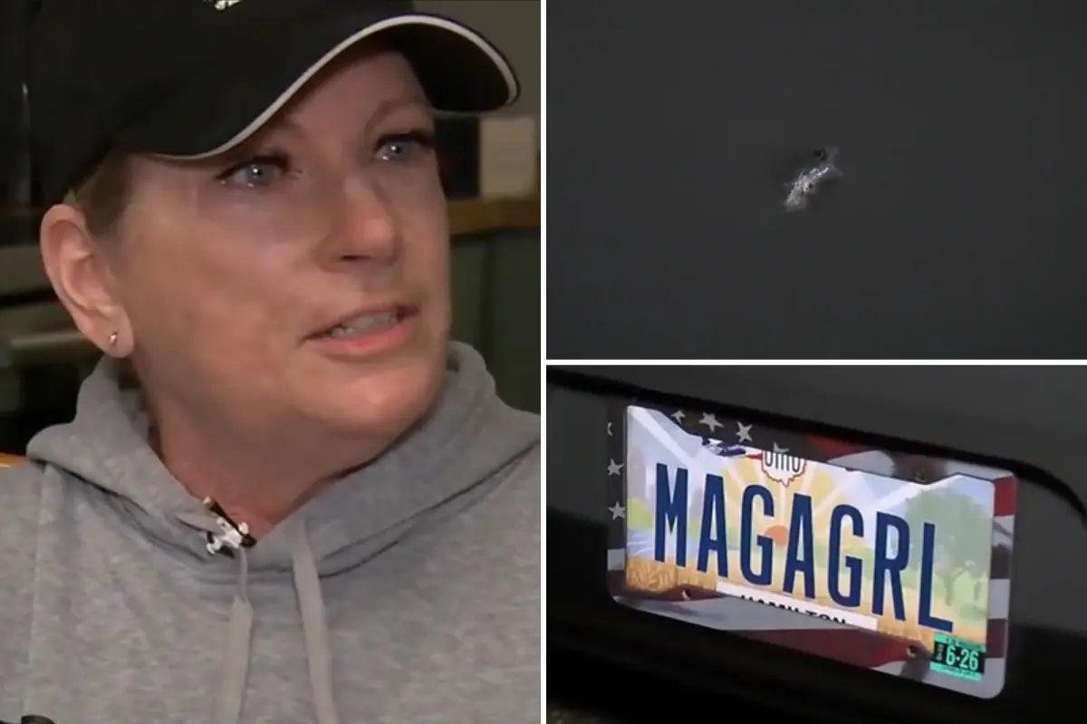 Ohio woman thinks Trump-supporting license plate led to her car being targeted in reported shooting
