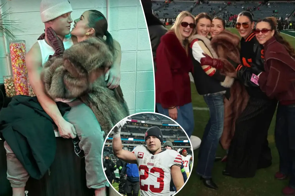 Olivia Culpo’s brief response to the 49ers’ exciting playoff victory against the Eagles