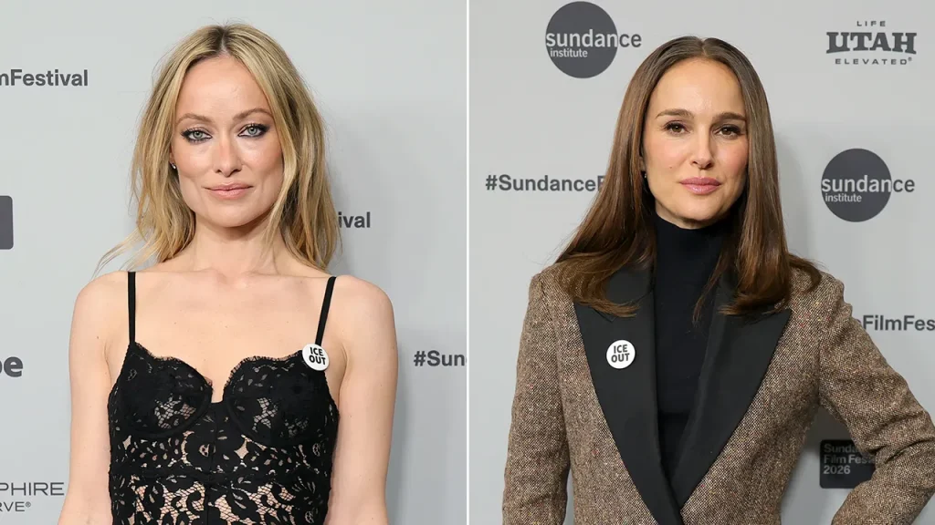 Olivia Wilde and Natalie Portman criticize ICE at Sundance Film Festival