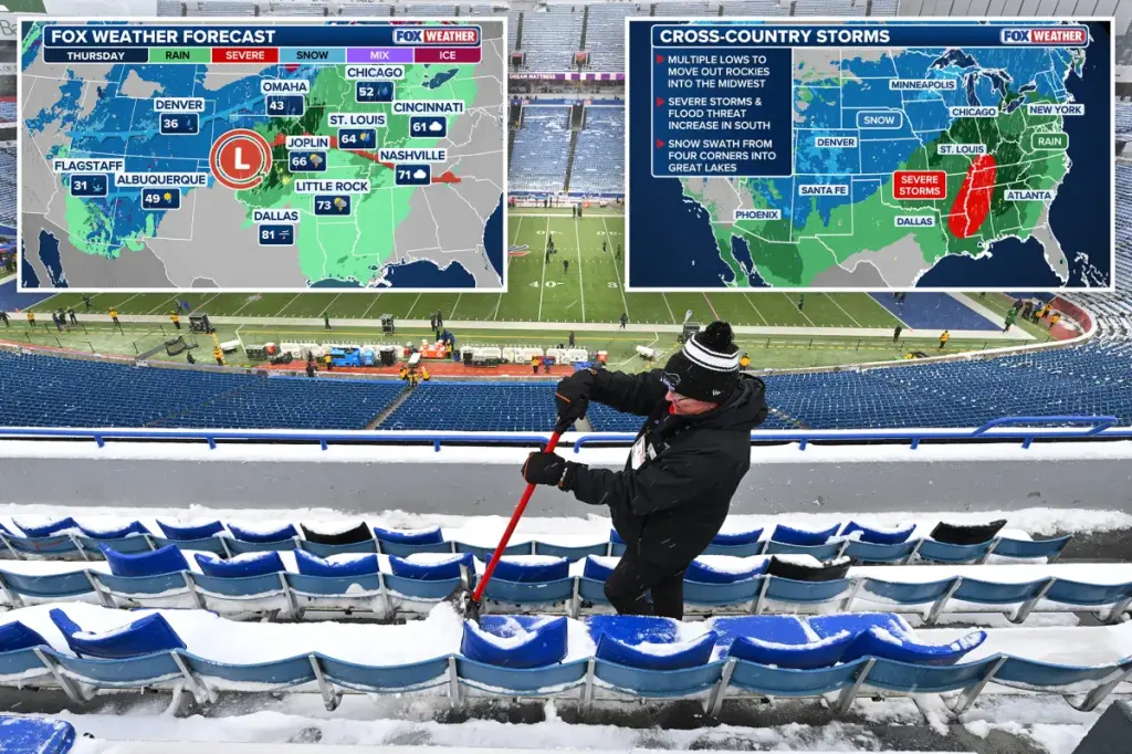 One of two strong storms moving across the country, millions at risk of severe weather and flooding