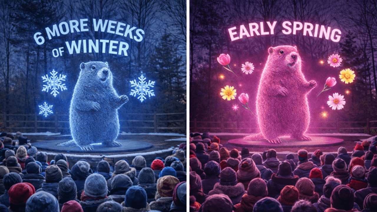 PETA suggests using a hologram instead of Punxsutawney Phil for Groundhog Day