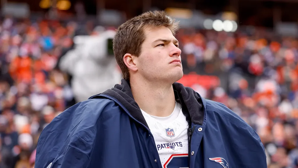 Patriots' Drake Maye skips practice due to shoulder injury and illness