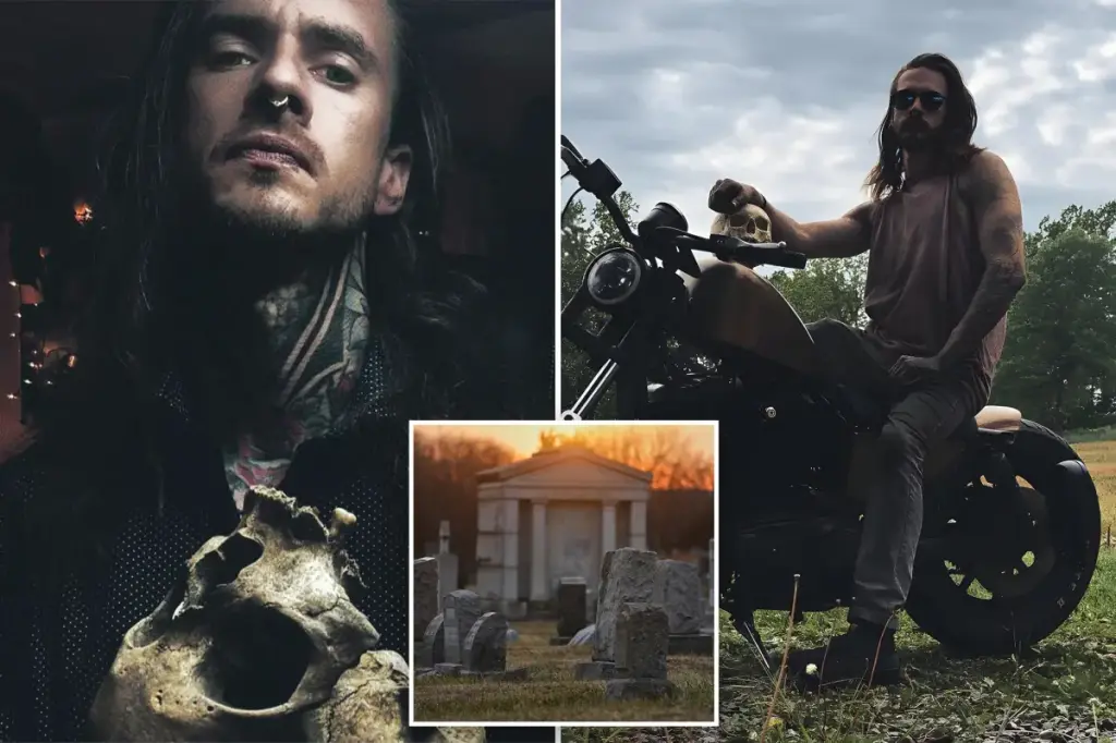 Pennsylvania grave robber Jonathan Christ Gerlach took over 100 skulls and body parts from a cemetery, according to police.