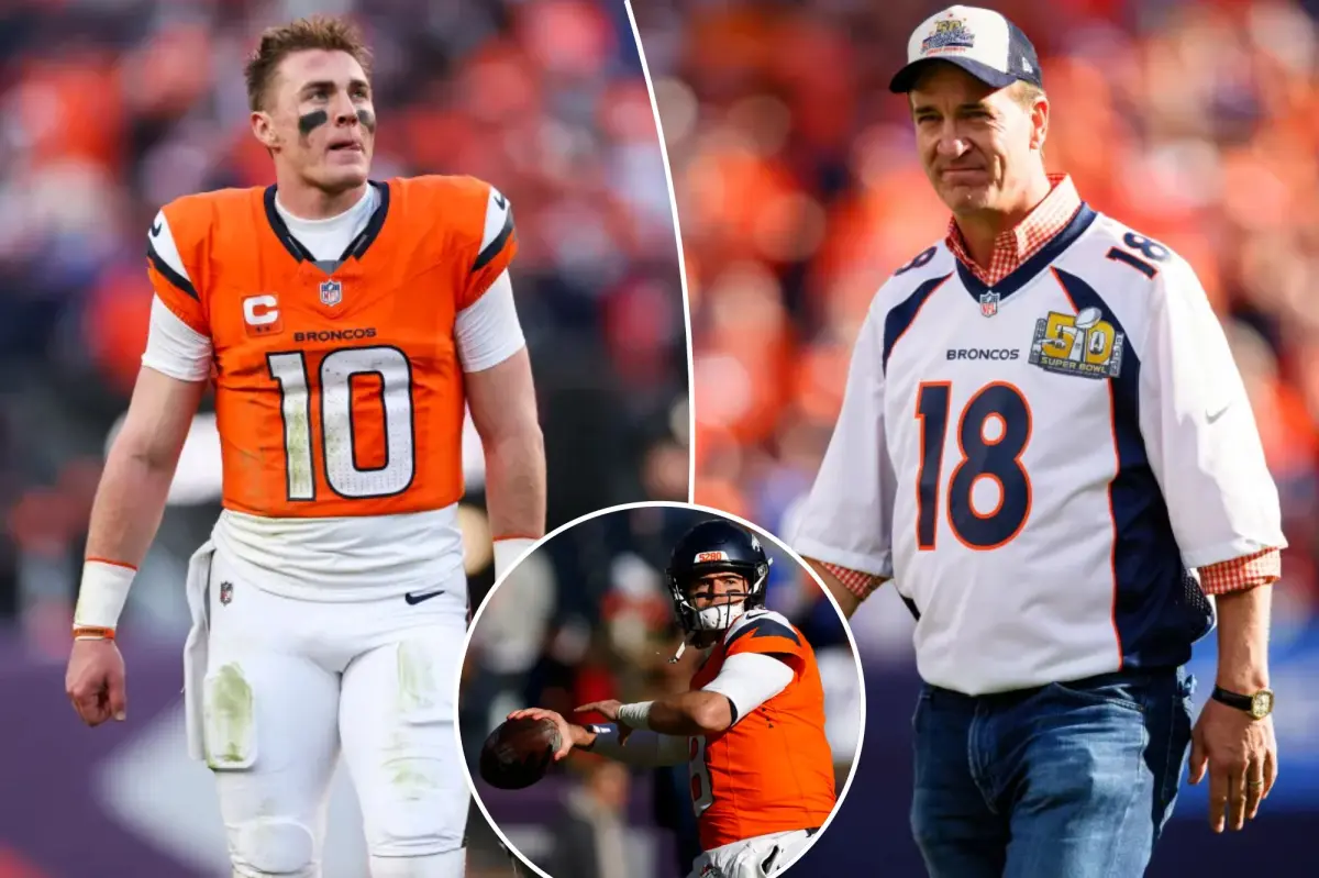 Peyton Manning believed the surprising injury to Bo Nix was a trick.