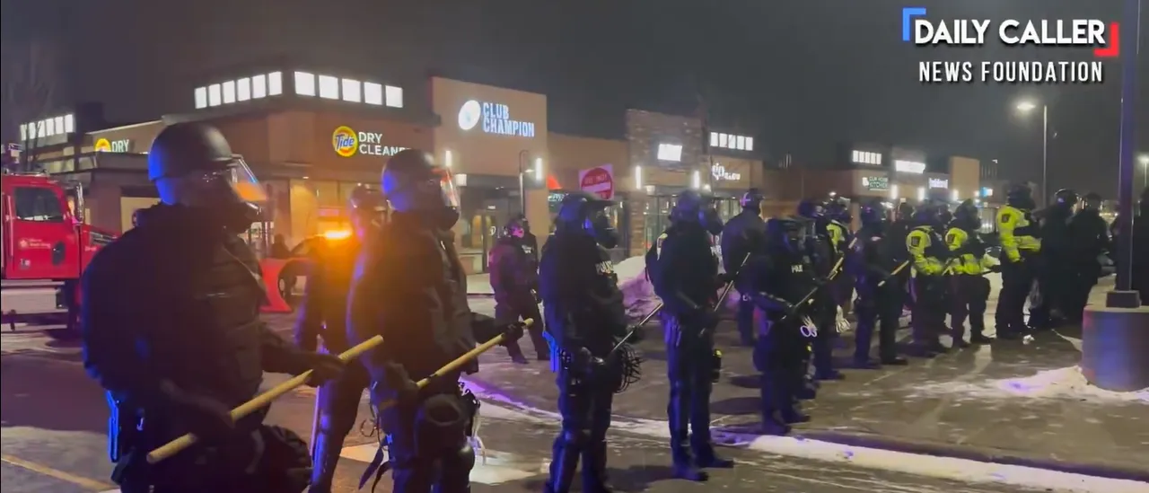 Police Finally Responded to Anti-ICE Protesters Near Minneapolis