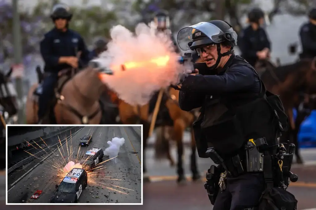 Police criticize judge's decision to prohibit non-lethal weapons, claiming it jeopardizes lives.