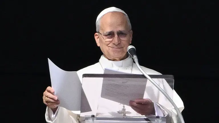 Pope Leo XIV calls for peace in his New Year's Day message to the world ...