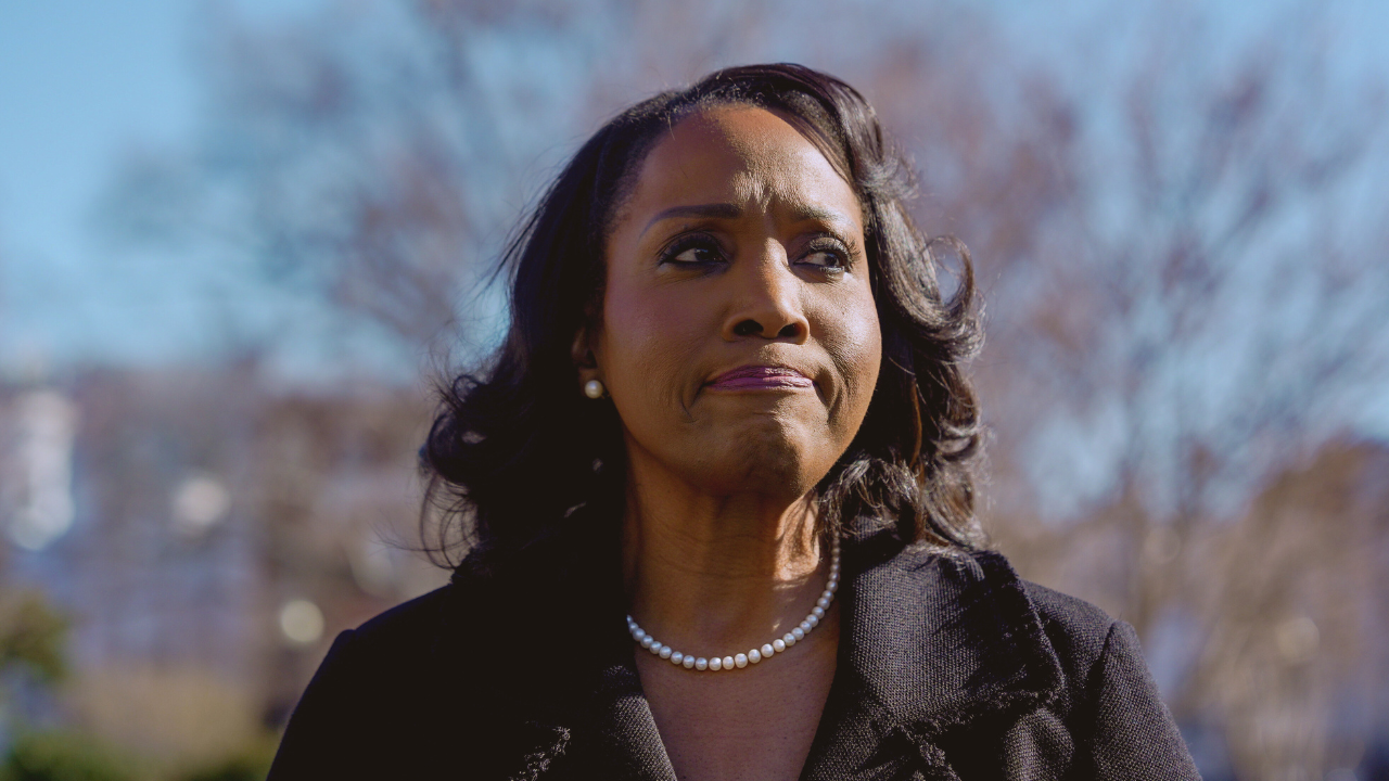 Powell states that Cook's Supreme Court case might be a turning point for the US economy.