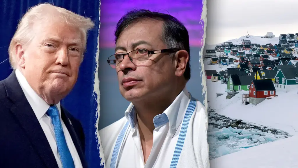 President Donald Trump warns about actions in Colombia and the annexation of Greenland