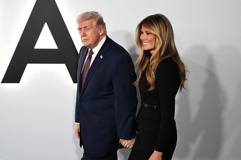 President Trump and the First Lady shine at the D.C. debut of the film 'Melania'