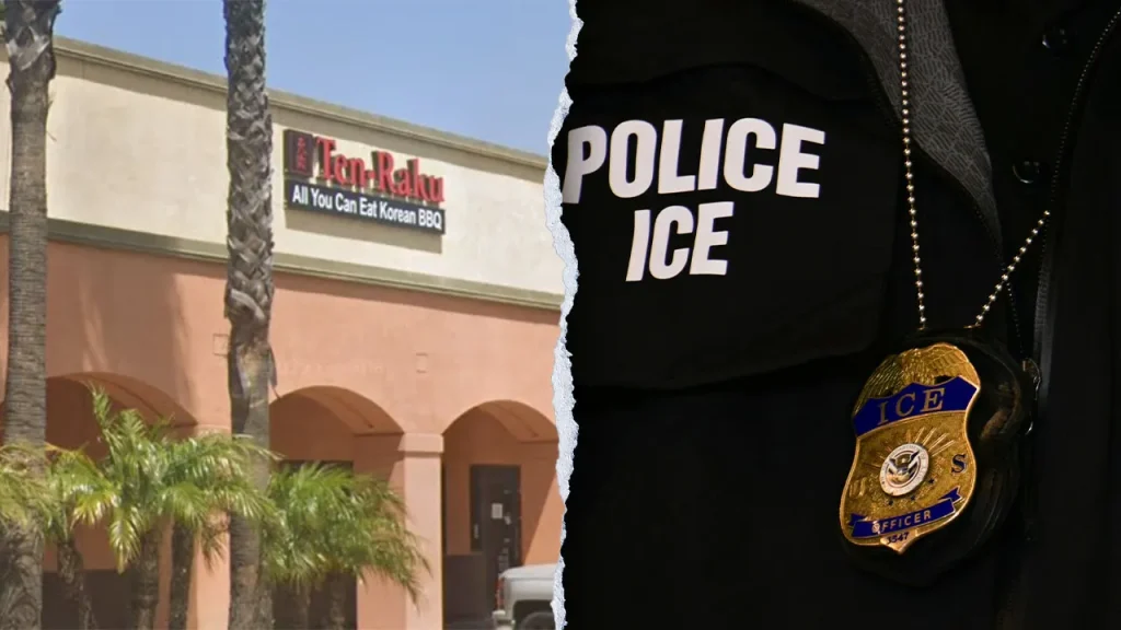 Protesters against ICE confront TSA air marshals wrongly identified as ICE at a restaurant in LA