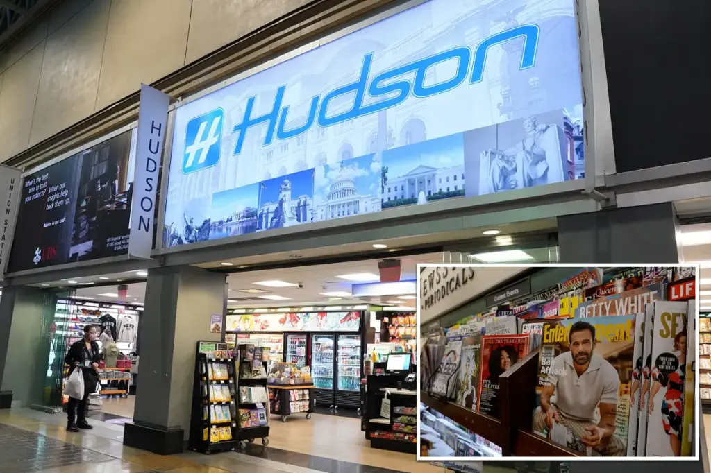 Publishers worry that Hudson News might stop stocking their magazines -- "like an asteroid wiping out the dinosaurs"