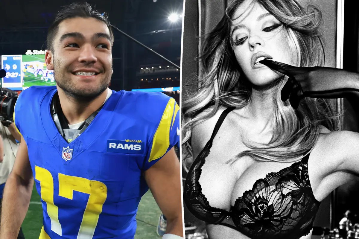 Puka Nacua from the NFL shows interest in Sydney Sweeney