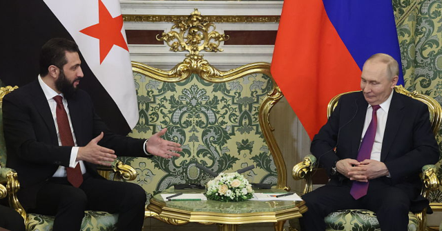 Putin Provides Support to Syria's Jihadi President for Rebuilding the War-Damaged Country During Visit to Moscow