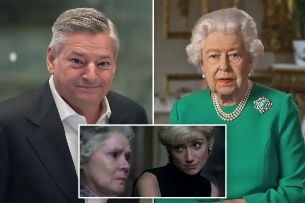 Queen Elizabeth II prevented Netflix's CEO from attending a fancy event at Windsor Castle due to 'The Crown's' depiction of the British royal family, according to sources.