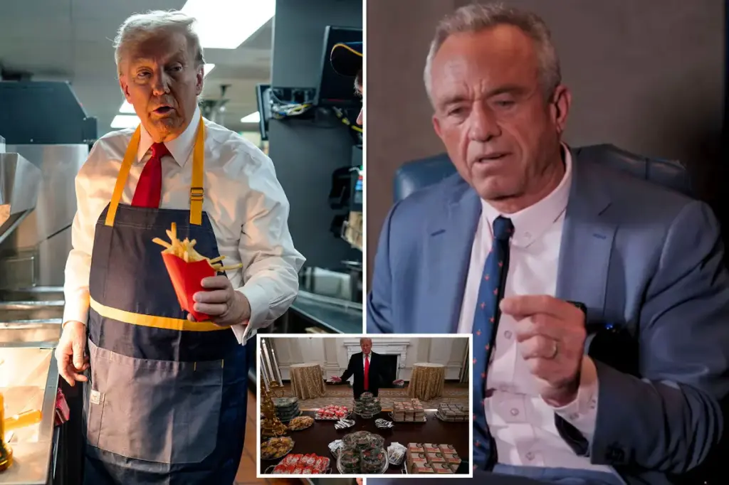 RFK Jr. puzzled by Trump's survival on a diet 'full of poison,' claims the president has a 'divine constitution'