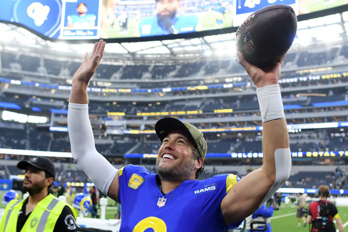 Rams quarterback Matt Stafford warrants a salary increase