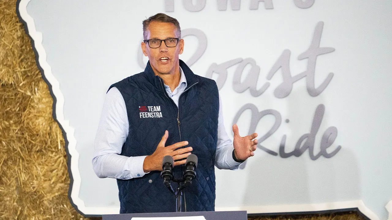 Randy Feenstra sets a new record with $4.3 million in fundraising for the 2025 Iowa governor campaign.