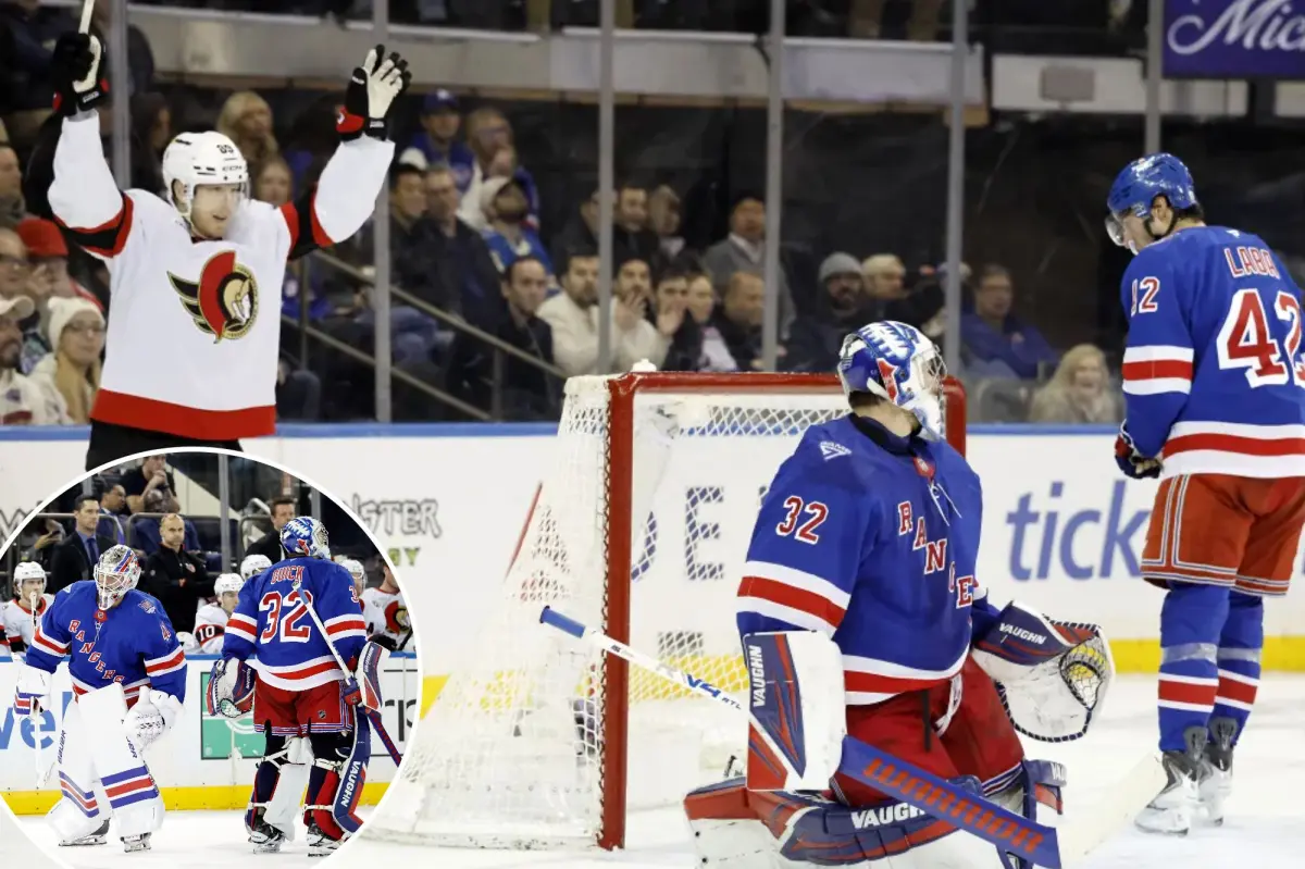 Rangers overwhelmed by Senators as season slips away