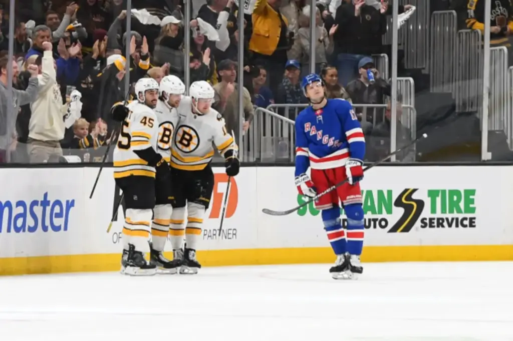 Rangers suffer a humiliating defeat, giving up 10 goals to the Bruins