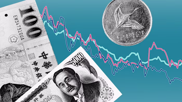 Reasons behind the decline of Asian currencies against the dollar