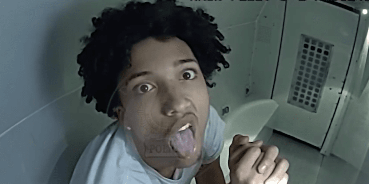 Reckless punk recorded on police body cam allegedly attempting to steal a car — but a taser can't even slow him down