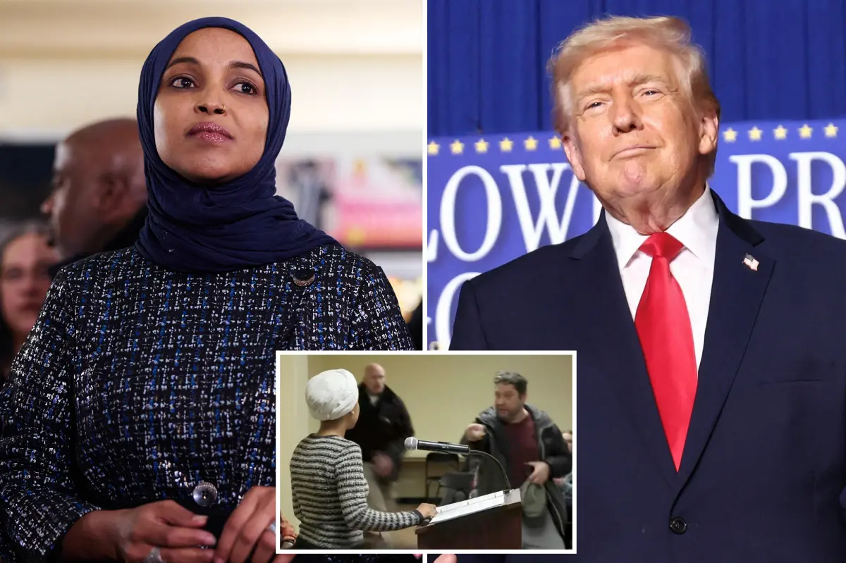 Rep. Ilhan Omar points to Trump as responsible for syringe attack: ‘So focused on me’